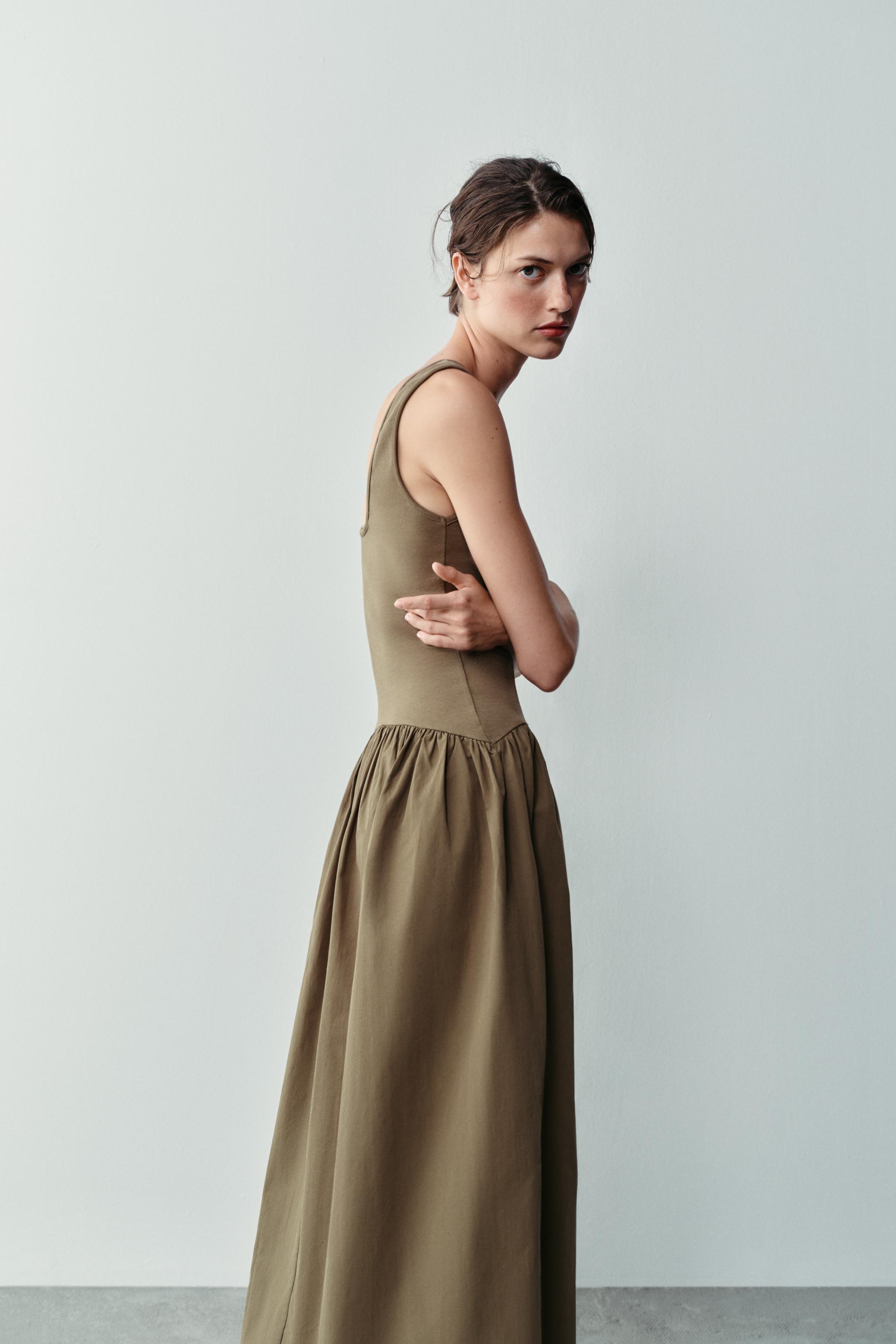 ROBE BIMATIÈRE À BRETELLES
